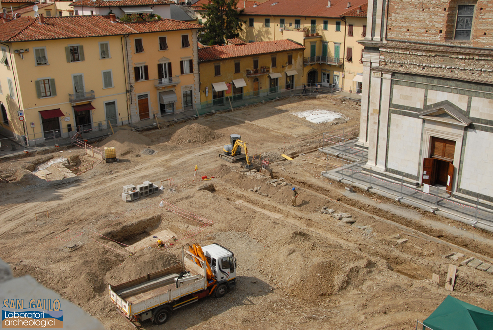Archeologia Preventiva in Piazza delle Carceri (PO)